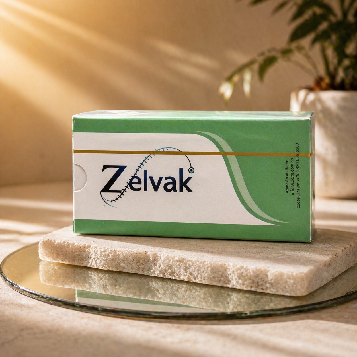 Certificado técnico sutura Zelvak Colombia veterinaria
