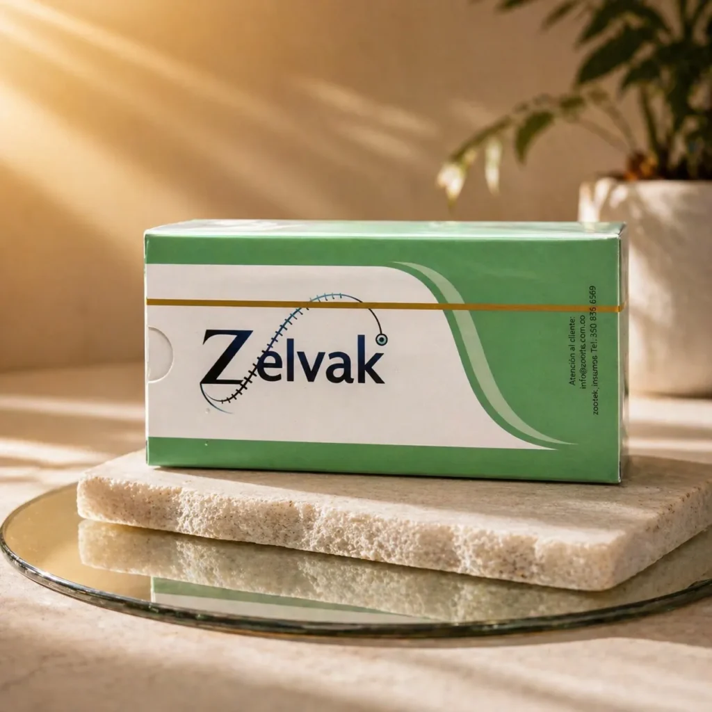 Caja de sutura quirúrgica veterinaria Zelvak verde